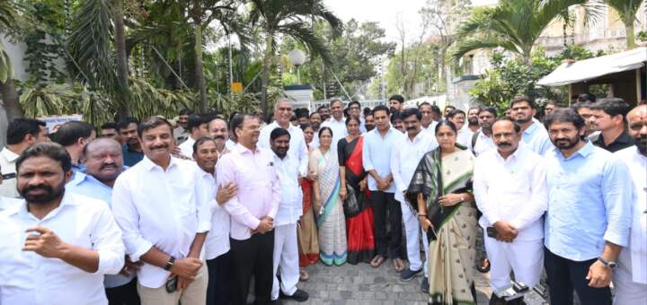 పొంగులేటి మైనింగ్ అక్రమాలపై గవర్నర్‌కు ‘గులాబీ’ బృందం ఫిర్యాదు..!