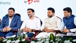 గూగుల్ క్లౌడ్ ఇండియా ఏఐ హబ్ శంకుస్థాపన అనంతరం ప్రసంగించిన ఐటీ మంత్రి నారా లోకేష్…