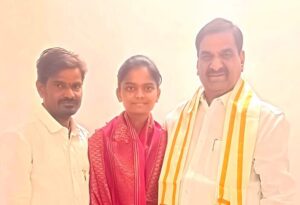 కాసోజు వైష్ణవిని అభినందించిన ఎమ్మెల్యే రంగారెడ్డి …