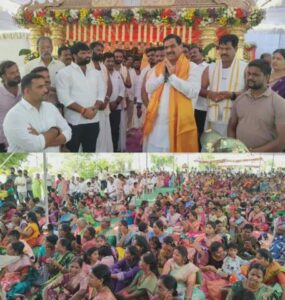 పోచారంలో కన్నుల పండుగగా లక్ష్మీ నరసింహ స్వామి కళ్యాణం