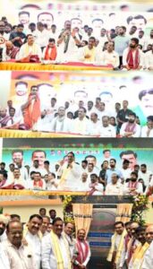 పార్టీలు వేర్వేరు అయినప్పటికీ అభివృద్ధి విషయంలో అందరూ కలిసి పనిచేయాల్సిన అవసరం ఉంది..రాష్ట్ర రోడ్లు, భవనాల శాఖ మంత్రి కోమటిరెడ్డి వెంకట్‌రెడ్డి..