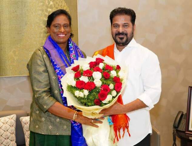 తెలంగాణ ఒలింపిక్‌ అసోసియేషన్ భవనాన్ని ప్రారంభించిన.. భారత ఒలింపిక్ అసోసియేషన్ అధ్యక్షురాలు పీటీ ఉష..