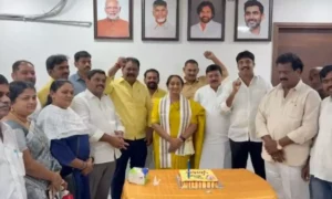 బీసీలకు 34 శాతం రిజర్వేషన్లపై హర్షం..!  సంబరాలు జరుపుకున్న కూటమి నేతలు..