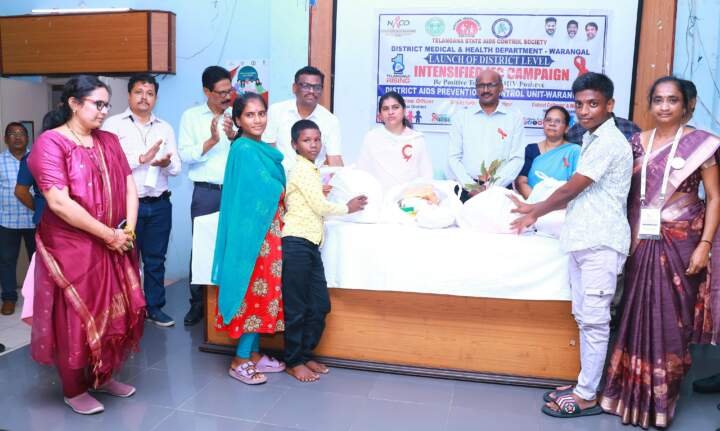 హెచ్‌ఐవి పై ప్రజలకు అవగాహన కల్పించాలి..! వరంగల్ జిల్లా కలెక్టర్‌ డాక్టర్ సత్య శారద..